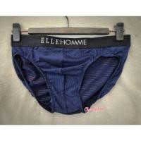 ราคา ELLE HOMME กางเกงในผู้ชายทรงBikini Size M สีน้ำเงินลายขวาง ของแท้100% ของใหม่(มีป้ายห้อย) No Box ❌️ (17095380741)