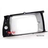 ราคา Toyota Corolla KE70 KE72 TE71 TE70 KE75 DX รุ่น 1979-1982 ไฟหน้าฝาครอบกรอบ Trim ใหม่ (GREY BLACK RIGHT SIDE) (51154591599)