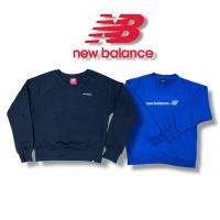 ราคา เสื้อสเวตเตอร์คอกลม New Balance มือสองเเท้ (25440634695)