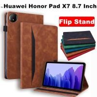 ราคา for Huawei Honor Pad X7 8.7 Inch 2025 Tablet Cover Magentic Shockproof PU Leather Wallet Flip Stand Protective Case (52153220823)
