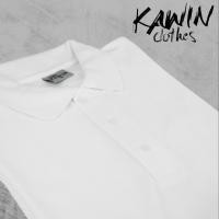 ราคา KAWIN เสื้อโปโล ผู้ชาย/ผู้หญิง สีขาว White เนื้อผ้านุ่มใส่สบายมาก (4153878846)