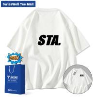 ราคา SwissWell เสื้อยืด Cotton 100% ผ้าฝ้ายคุณภาพสูง Oversize เสื้อยืดพิมพ์ลายสวย T-shirt men Unisex ส่งฟรีทั่วไทย Y22 (42110714957)