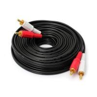 ราคา สายสัญญาณเสียง 2 ออก 2 RCA เชื่อมต่อสายสัญญาณเสียงลำโพงขนาด 1.5เมตร 3เมตร 5เมตร 10เมตร 15เมตร 20เมตร (23947412258)