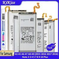 ราคา แบตเตอรี่สำหรับ Samsung Galaxy Note 9, 10 พลัส, A3, A5, A6, A7, A8, A9, 2015, 2016, 2017, 2018, SM (28308120654)