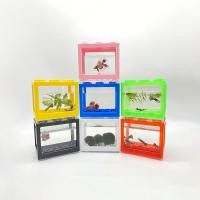 ราคา ตู้ปลา ตู้ปลากัด ตู้ปลาขนาดเล็ก โหลใส่ปลากัด ตู้ปลาเลโก้/ตู้เลี้ยงปลา เหมาะสำหรับเลี้ยงปลากัด 12cm (27035201608)