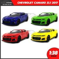 ราคา โมเดลรถ CHEVROLET CAMARO ZL1 2017 (Scale 1:38) โมเดลรถเหล็ก มีลานวิ่งได้ Kinsmart (374867187)