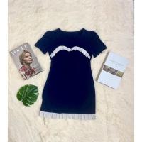 ราคา เสื้อมือสอง เสื้อผ้ามือสอง ชุดเดรสมือสอง ชุดเดรสสีกรม (19018930722)