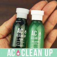 ราคา พร้อมส่ง (แพ็คคู่) Tester Etude House AC Clean Up Gel Lotion + Toner (365602801)