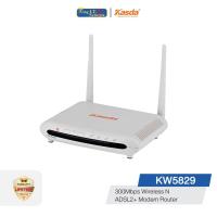 ราคา KASDA (KW5829) ADSL Wireless N300 Modem Router (5754307399)