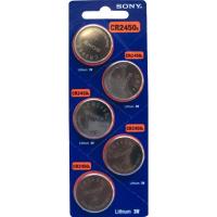 ราคา ถ่าน Sony CR2450 Lithium 3V จำนวน 5ก้อน ของแท้ (9136578209)