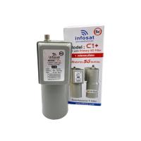 ราคา LNBF infosat รุ่น C1+ ระบบc-band ตัดสัญญาณรบกวน 5G 1จุดรับชม (15988245762)
