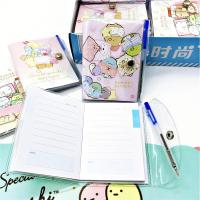 ราคา สมุดโน้ต เล่มเล็ก สมุดฉีก พร้อมปากกาลูกลื่น ขนาดพกพา ลายการ์ตูนน่ารัก มี 56 แผ่น/เล่ม กันน้ำ (23056582662)