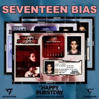 ราคา SEVENTEEN HAPPY BURSTDAY BIAS สติ๊กเกอร์แผ่นฟรี ID PHOTO (43403388708)