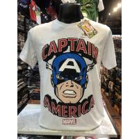 ราคา เสื้อยืด เสื้อฮีโร่ กัปตันอเมริกา Captain America ลิขสิทธิ์แท้ (1145347188)