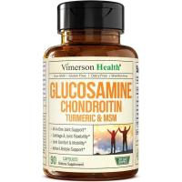 ราคา กลูโคซามีน คอนโดรอิติน MSM และอาหารเสริมขมิ้น - อาหารเสริมเสริมข้อสําหรับผู้หญิงและผู้ชายด้วย Boswellia & Glucosamine Sulfate 1500 มก. ใช้สําหรับกระดูกอ่อน & Joint Health & Fle (46453253166)