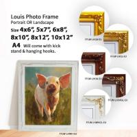 ราคา Bangkokframe-หลุยส์วินเทจ-กรอบหลุยส์ไม้จริง-กรอบตั้งโต๊ะ-หลุยส์ไม้แท้พร้อมส่ง กรอบรูปหลุยส์พร้อมส่ง (17293571047)