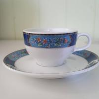 ราคา แก้วกาแฟ แก้วชา พร้อมจานรอง Patra Fine Porcelain by Nikko - ของมือสอง (19142737363)