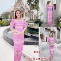 ราคา มือหนึ่ง ชุดไทยจิตรลดาสีชมพูป้าย Love Lady Size 2xl (23840231736)