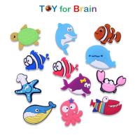 ราคา ชุดแม็กเน็ท FISH Magnet แม็กเน็ตรูปสัตว์ทะเล แม่เหล็กติดตู้เย็นลายสัตว์ทะเล ปลา ปู เนโม่ ปลาวาฬ.ปลาการ์ตูน Animal Magnet (14650602501)