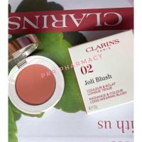 ราคา ☺️[ของแท้ มีฉลากไทย] Clarins Joli Blush ขนาด 1.6 กรัม คลาแรงส์ โจลี่ บรัช 02 ชิคกี้ พิ้งค์ (9535562933)