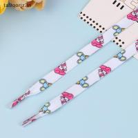 ราคา ZN 2ชิ้น Sanrio เชือกผูกรองเท้าอบเชย Kuromi Hello Kitty รองเท้าแบน laces 120cm ของขวัญเด็กผู้หญิง (57253010797)