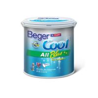 ราคา Beger เบเยอร์สีน้ำอะคริลิคทาฝ้า เบเยอร์คูล ออลพลัส สีขาว สีควันบุหรี่ (ขนาด1กล./3.785ลิตร) (20794721643)