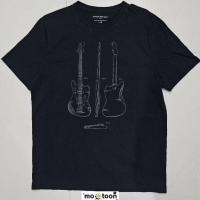 ราคา เสื้อยืด Banana Republic ลายกีตาร์ ไซส์ L อก 42 (มือสอง) (41615417796)