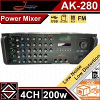 ราคา Power Mixer เครื่องขยายเสียง JUMPERS รุ่น AK-280 (40876297577)