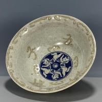 ราคา Huiliu Ge เตาเผาบรรเทา Goko Dengke Fu ตัวอักษรชามโบราณโบราณเครื่องลายครามเก่า Pick-up ของสะสมสินค้าทั้งหมดในร้านของเราในสต็อก 6/13-1 (41154391752)