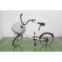 ราคา จักรยานแม่บ้านญี่ปุ่น - ล้อ 20 นิ้ว - มีเกียร์ - สีขาว [จักรยานมือสอง] (16442458087)