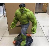 ราคา (Pre-0rder 30 วัน) Hulk โมเดล เดอะฮัคยักษ์เขียว ฮีโร่จอมพลัง วัสดุpvc งาน Crazy Toys ขนาดสูง 60cm (8512854347)