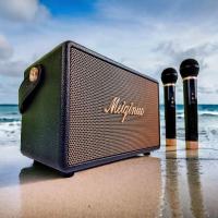 ราคา ลำโพงบลูทูธ MN203X แถมไมค์ลอยคู่แบบชาร์จได้ USB (19693869905)