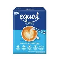 ราคา Equal Classic อิควล น้ำตาลเทียม 0 calories ชนิดผง สารให้ความหวานแทนน้ำตาล (1 กล่อง100 ซอง) (19091570877)