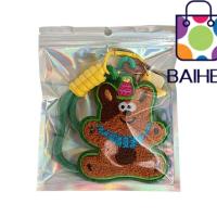 ราคา ไป่เหอ จี้ห้อยกระเป๋า สัตว์รูปการ์ตูน พวงกุญแจมัลติฟังก์ชัน สำหรับ 여성 (49556151349)