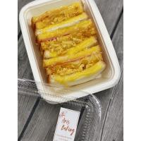 ราคา แซนวิชโบราณ หมูหยอง+โบโลน่า ใช้ขนมปังฟาร์มเฮาส์และโบโลน่าCP (4951454245)