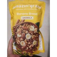 ราคา Amazin graza Banana Bread Granola 250g.ธัญพืชอบกรอบ ผสม กล้วย 250 กรัม (22641007988)
