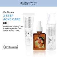 ราคา Dr.Althea 3-Step Acne Care Set (345 Relief Cream/Mist//Vitamin C Boosting Serum) | โพสต์ แอคเน่ แอนด์ ซูทติ้ง แคร์ สําหรับทุกสภาพผิว (45755285022)