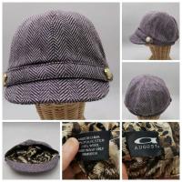 ราคา August newsboy hat หมวกแก๊ปสีม่วงอ่อนทรงnewsboy ยางยืดด้านหลัง (21688816323)