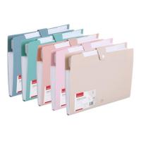 ราคา แฟ้ม Comix แฟ้มหีบเพลงกระดุม A4/13P Expanding File แฟ้มเอกสาร ขนาด A4 ใส่เอกสารได้ 5 ช่อง วัสดุ PP สีพาสเทล พร้อมส่ง (18827777944)