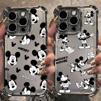 ราคา สําหรับ Motorola Moto S50 G40 Fusion Edge 50 Pro 50 Neo 50 60 Fusion เคสโทรศัพท์สี่มุมถุงลมนิรภัย anti fall soft Cool M-Dickey-MouseS ฝาครอบ (26794079462)