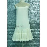 ราคา ชุดซับในต่อชายระบาย รุ่นระบายผ้าชีฟองตัดขอบลูกไม้ (3183677271)