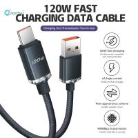 ราคา Type-C สายชาร์จเร็ว สายชาร์จแฟลช 6A 120W สายข้อมูล TYPE-C สายชาร์จเร็วพิเศษ เหมาะสำหรับ Android (42276296667)