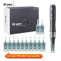 ราคา Derma Pen Dr Pen Ultima M8 ปากกาไมโครไร้สาย มืออาชีพ เครื่องมือกําจัดรอยแผลเป็นจากสิว พร้อมตลับ 2 ชิ้น (43621315257)
