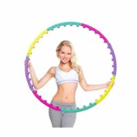 ราคา Massage Hoop ฮูล่าฮูป พร้อมปุ่มนวดสลายไขมันแบบแม่เหล็ก (486452189)