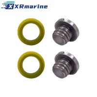 ราคา 2 PCS Marine Drain Plug Screw Kits 10-79953Q2 for Mercury MERCRUISER Replaces 10-79953A2 18-2244 22 (40527307074)