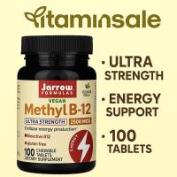 ราคา Jarrow Methyl B-12 2500mcg Tropical Flavor 100 Chewables (4715104872)