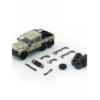 ราคา รุ่นรถรุ่นลิมิเต็ด BMC 1 64 Land Rover Defender Defender 110 รถกระบะรถบรรทุกลายพรางรถออฟโรดรุ่น (57154200637)