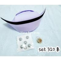 ราคา หมวกพยาบาล+เย็บแถบ พับฟรี!!! (3537362950)