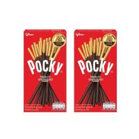 ราคา [ขายดี] กูลิโกะ ป๊อกกี้ บิสกิตแท่ง Pocky รสช็อคโกแลต 49ก. X 2 กล่อง (4041653516)