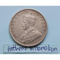 ราคา อินเดีย One Rupee ปี 1918 จอร์จที่ 5 (25455235758)